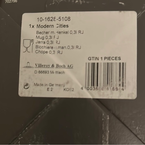 VILLEROY & BOCH Modern Cities Mug: Rio de Janeiro - Picture 4 of 5